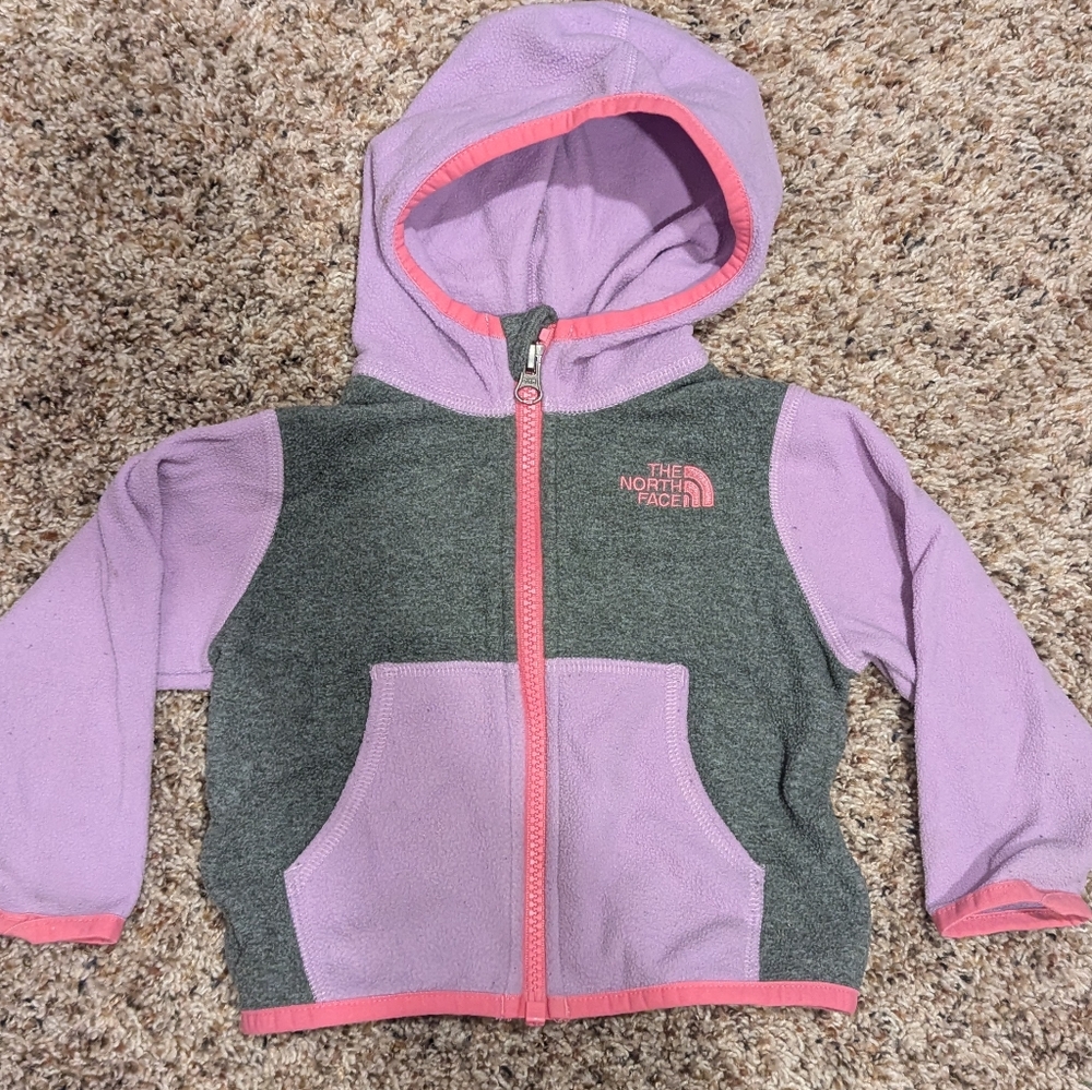 The North Face 6-12 month fleece jacket
